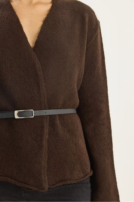 Gürtel-Details Cardigan - Image 6