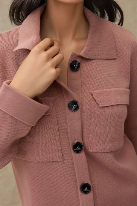 Knopfcardigan mit Taschen - Image 2