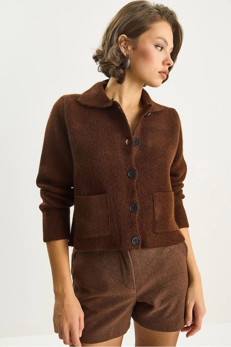 Strickjacke mit Taschen - Image 2
