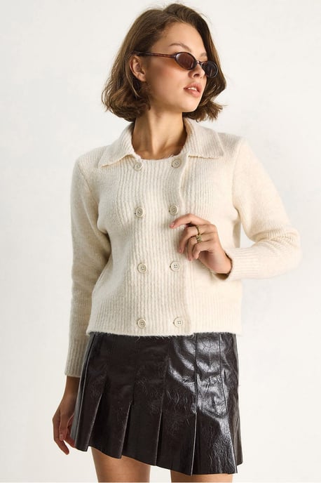 Rippstrick-Cardigan - Image 1