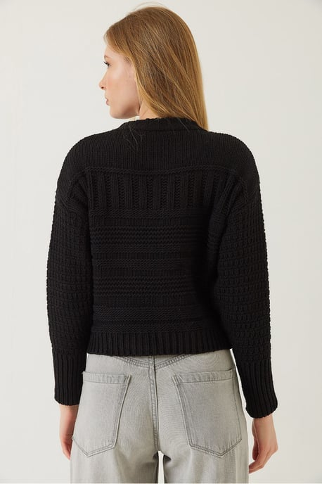 Knopf-Cardigan mit Rundhalsausschnitt - Image 6