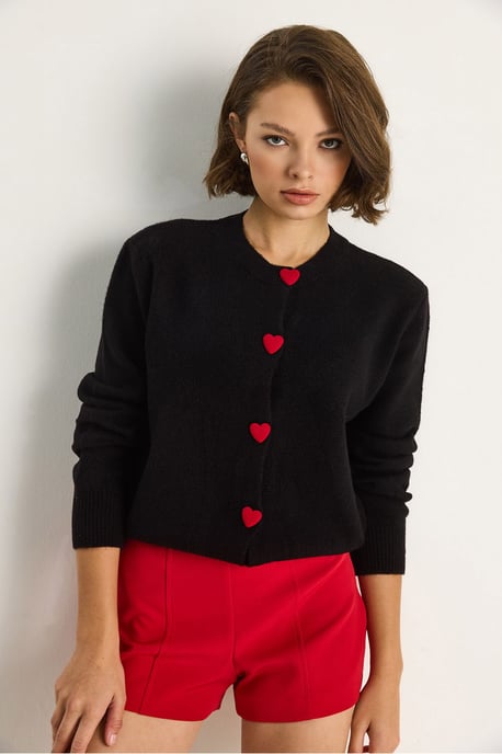 Herzknopfpullover - Image 2