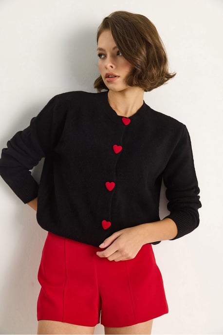 Herzknopfpullover - Image 3