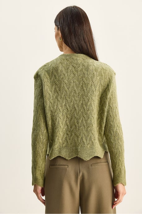 Strickjacke mit strukturiertem Design - Image 6