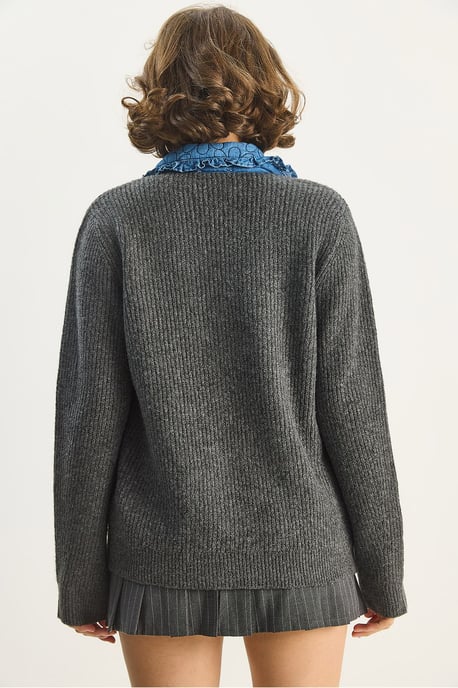 Strickcardigan mit Kragendetail - Image 6