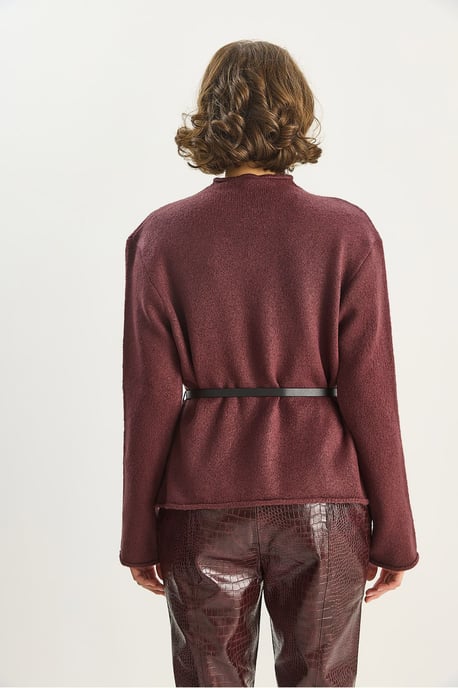 Gürtel-Details Cardigan - Image 6