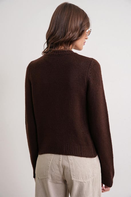 Rippstrick-Button-Cardigan - Image 6