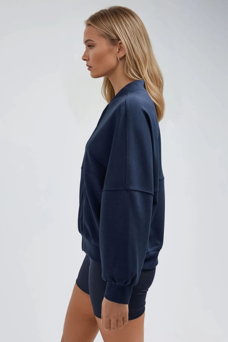 Modal-Jacke mit Reißverschluss - Image 2