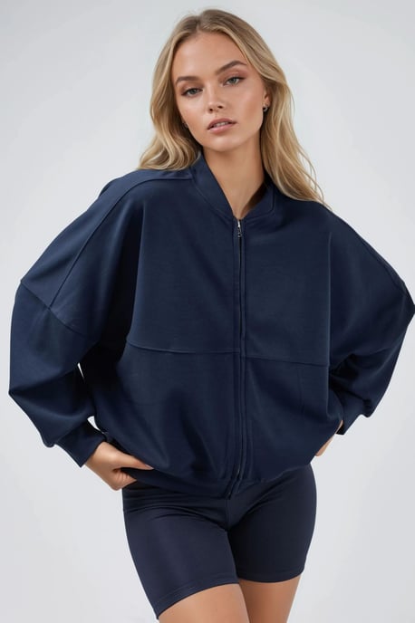 Modal-Jacke mit Reißverschluss - Image 4