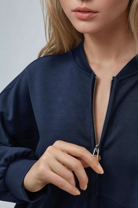 Modal-Jacke mit Reißverschluss - Image 6