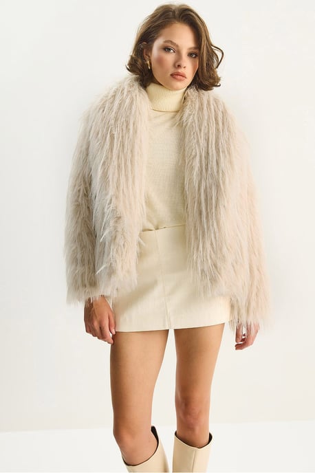 Faux-Fur-Jacke - Image 1