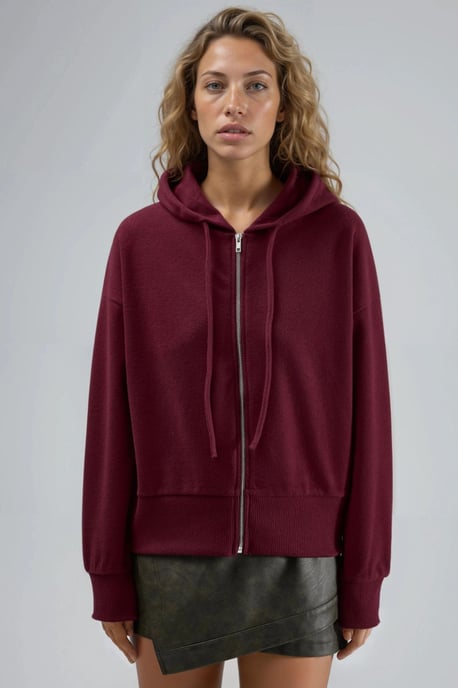 Kapuzenzipperjacke mit Taschen - Image 6