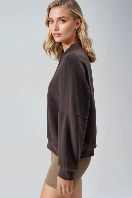 Modal-Jacke mit Reißverschluss - Image 4
