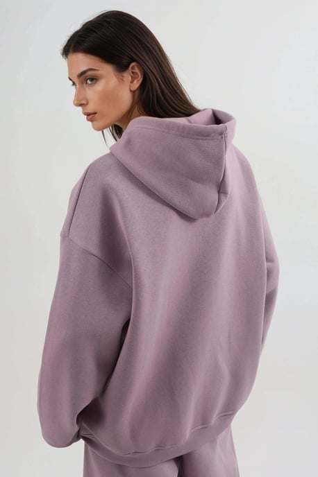 Kapuzenshirt mit oversized Reißverschluss - Image 3