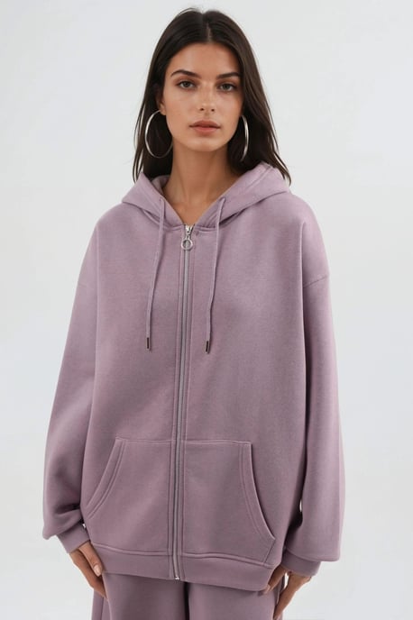 Kapuzenshirt mit oversized Reißverschluss - Image 6