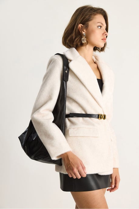 Samtjacke mit Gürtel - Image 3