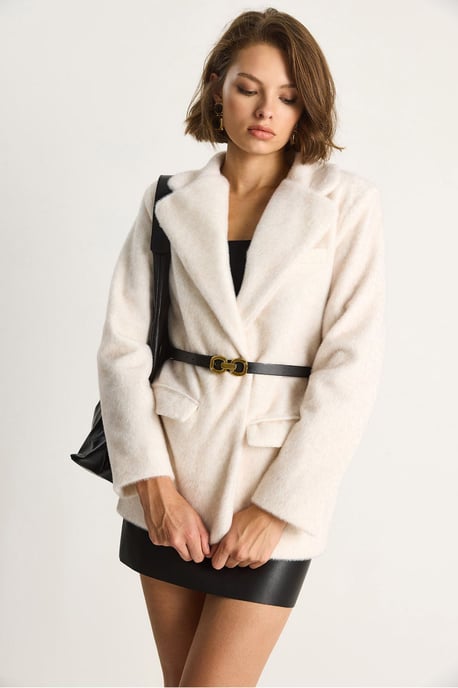 Samtjacke mit Gürtel - Image 5