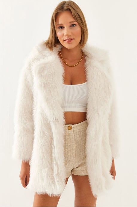 Faux-Fur-Mantel - Image 1