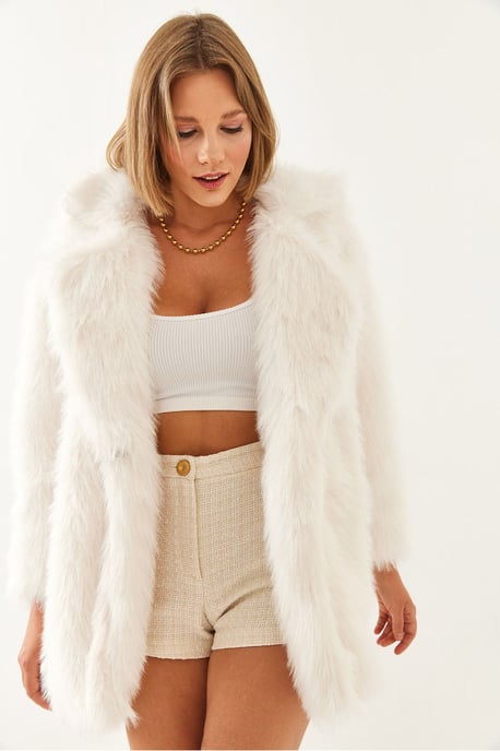 Faux-Fur-Mantel - Image 2