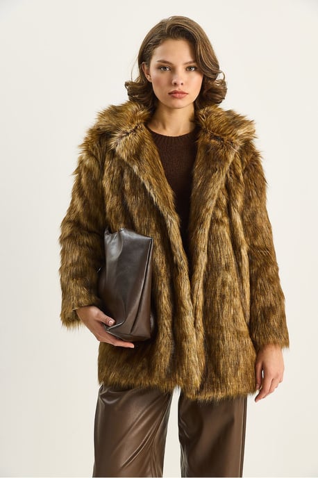 Faux-Fur-Mantel - Image 2