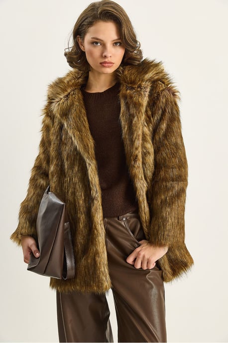 Faux-Fur-Mantel - Image 4