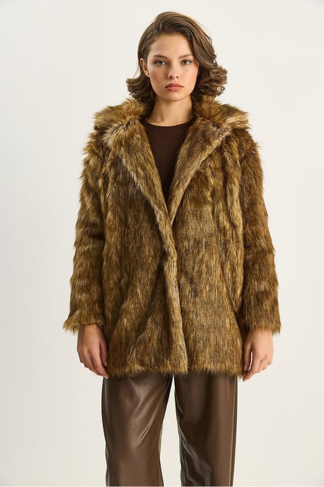 Faux-Fur-Mantel - Image 5