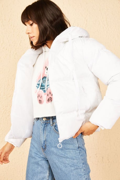 Hooded Puffer-Jacke - Image 1