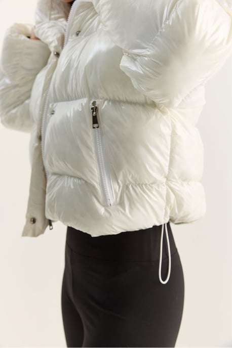 Kapuzenshirt Daunenjacke - Image 4