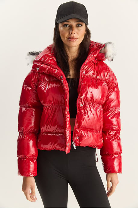 Kapuze Daunenjacke - Image 2