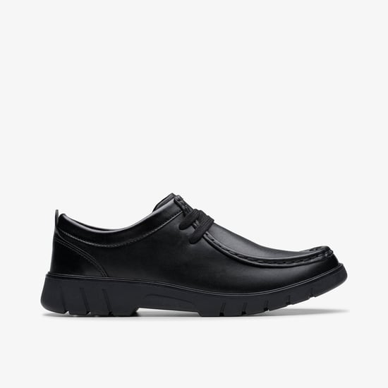 Branch Low Youth Black Leather Schuhe - Image 1