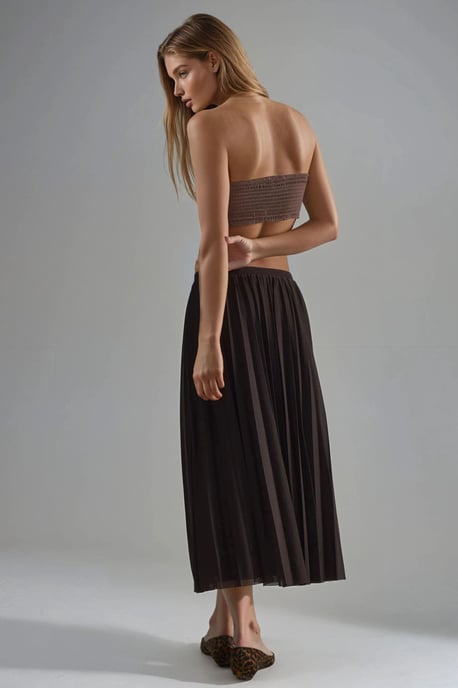 Mid Waist Tüll Maxi Rock - Image 3