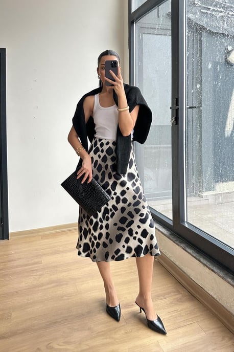 Leopard Midi-Rock - Image 2