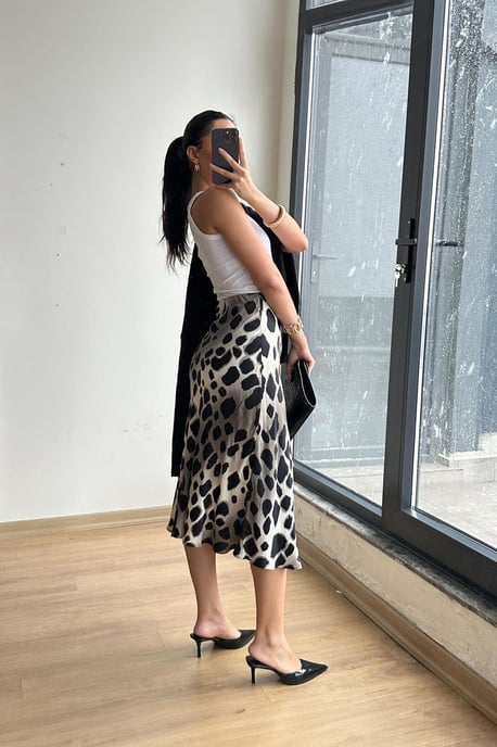 Leopard Midi-Rock - Image 3