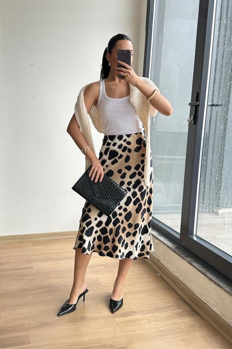 Leopard Midi-Rock - Image 2