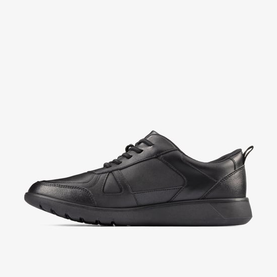 Scape Track Y Black Leather Schuhe - Image 2