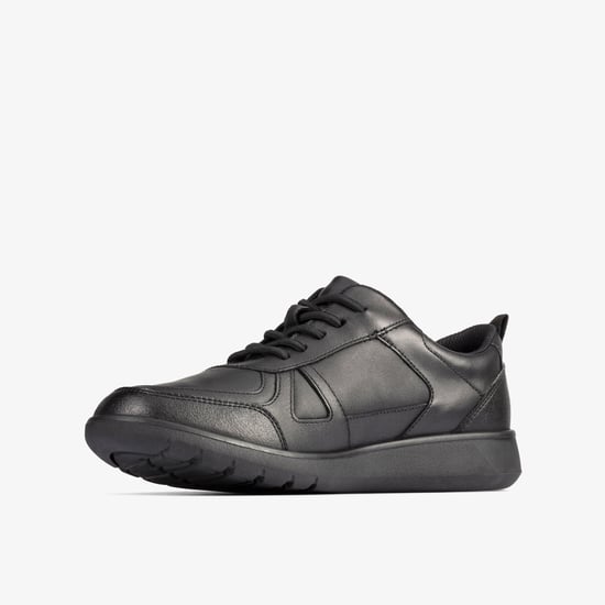 Scape Track Y Black Leather Schuhe - Image 4