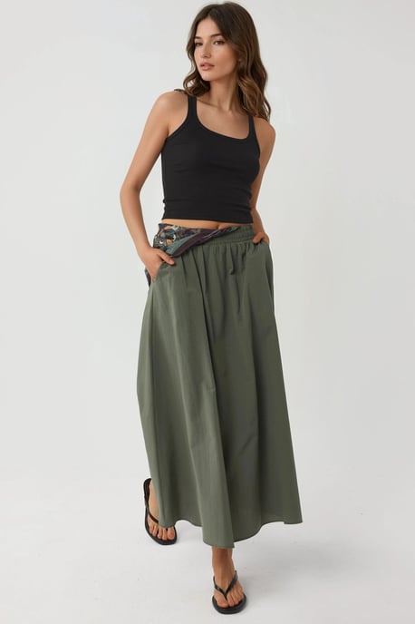 Fitted U-Hals Stricktanktop - Image 4