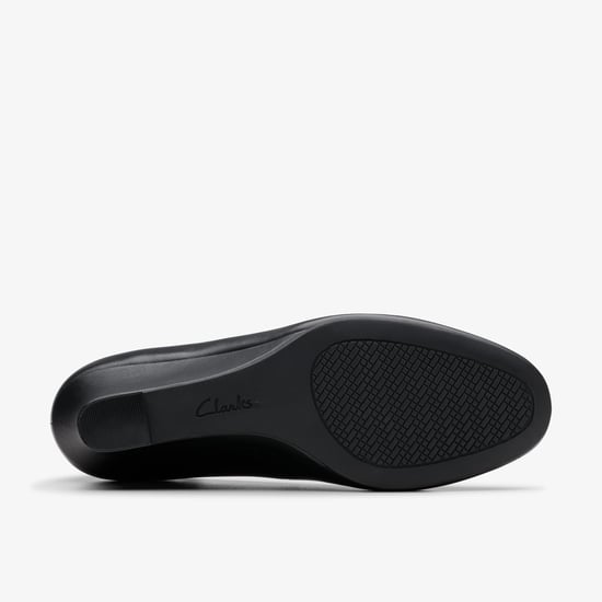 Olivette Pearl Black Leather Schuhe - Image 3