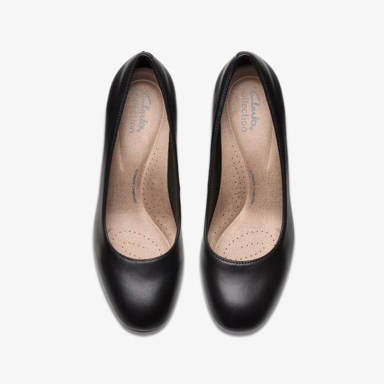 Olivette Pearl Black Leather Schuhe - Image 6