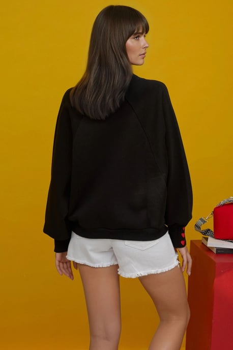Bestickter Baumwollpullover - Image 5