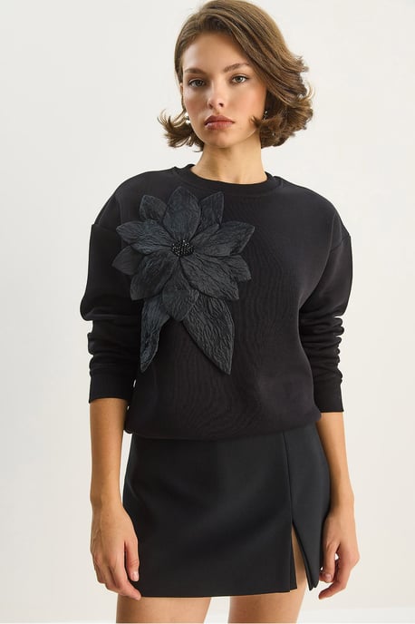 Zugangsdetail Langarm Crewneck Sweatshirt - Image 2