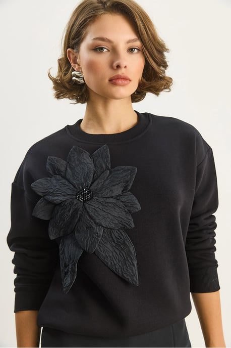 Zugangsdetail Langarm Crewneck Sweatshirt - Image 4