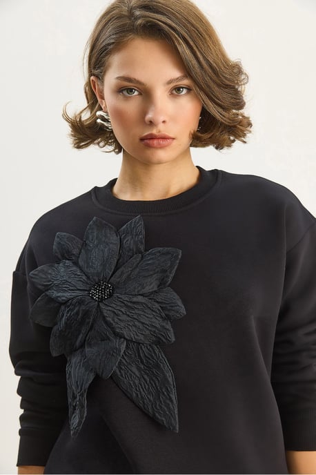 Zugangsdetail Langarm Crewneck Sweatshirt - Image 5