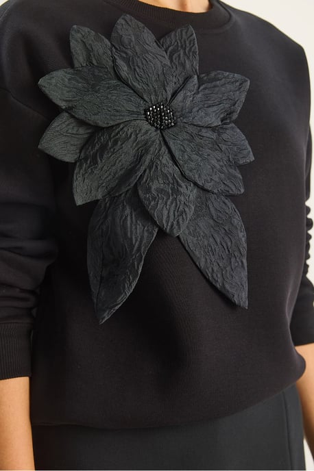 Zugangsdetail Langarm Crewneck Sweatshirt - Image 6