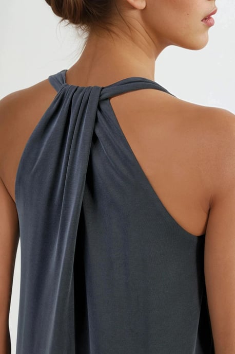 Halterneck-Modal-Kleid - Image 4