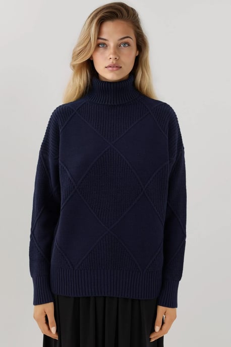 Rollkragenstrickpullover - Image 2
