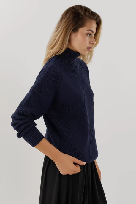 Rollkragenstrickpullover - Image 3