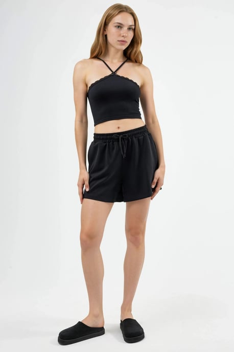 Elastische Modal-Shorts mit Taschen - Image 6