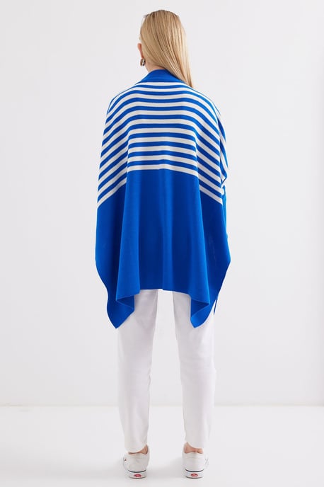 Schlitzdetaillierter lockerer Halbrollkragenpullover - Image 6