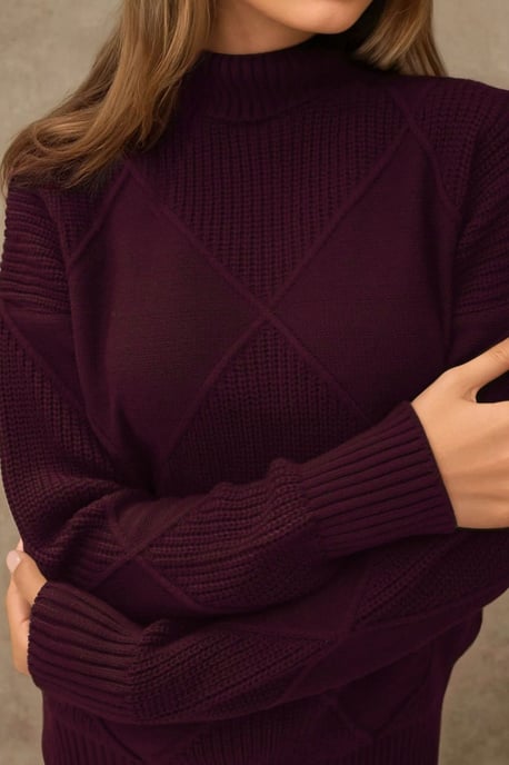 Rollkragen-Strickpullover - Image 5